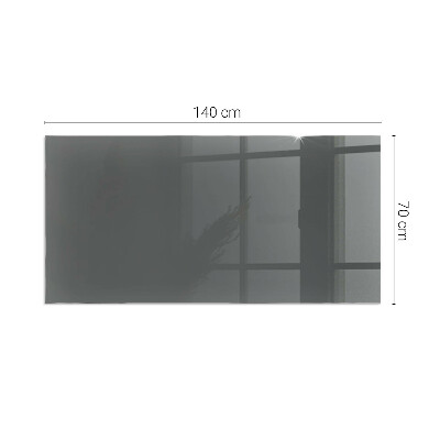 Plaque de sol en verre pour poêle Couleur gris-brun