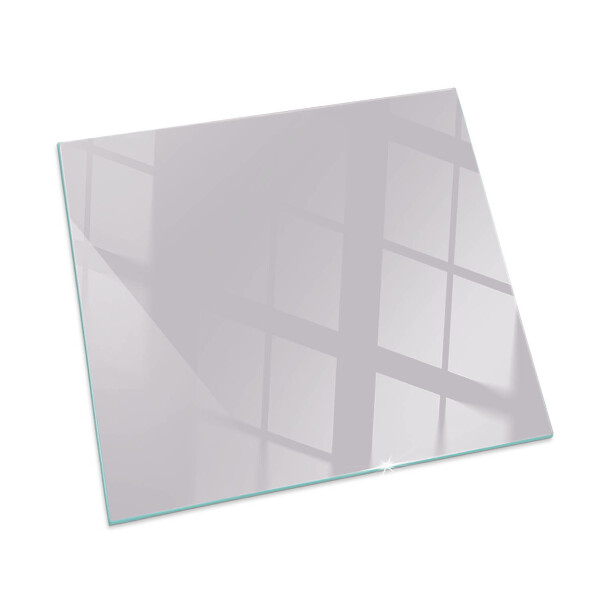 Plaque de sol en verre pour poêle Couleur violet clair