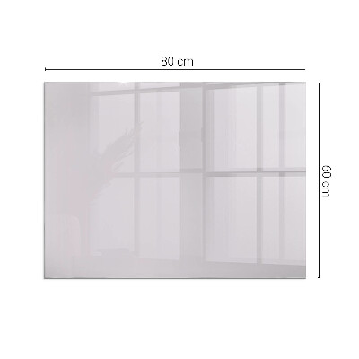 Plaque de sol en verre pour poêle Couleur violet clair