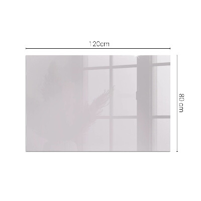 Plaque de sol en verre pour poêle Couleur violet clair