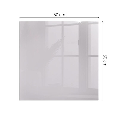 Plaque de sol en verre pour poêle Couleur violet clair