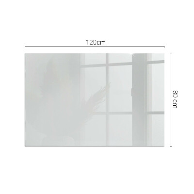 Plaque de sol en verre pour poêle Couleur gris