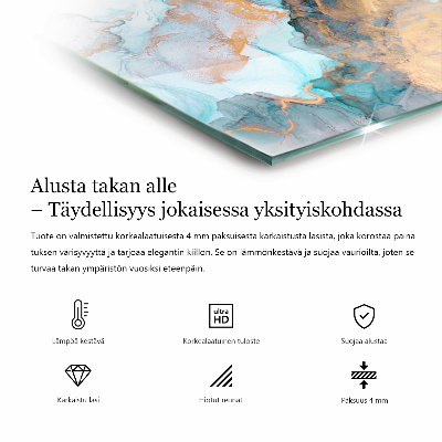 Plaque verre devant cheminée hexagonal Motif endommagé de la surface en bois