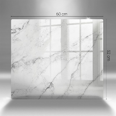 Dessous de bougie rectangulaire Texture de marbre élégante