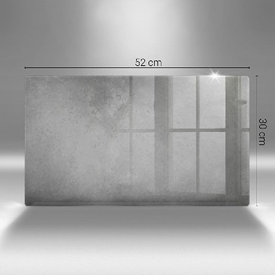 Dessous de bougie rectangulaire Fond de texture en béton