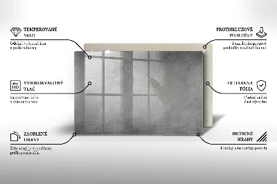 Dessous de bougie rectangulaire Fond de texture en béton