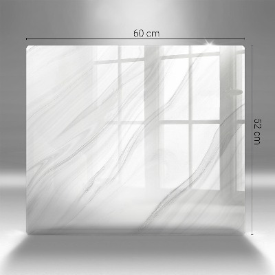 Dessous de bougie rectangulaire Marbre délicat