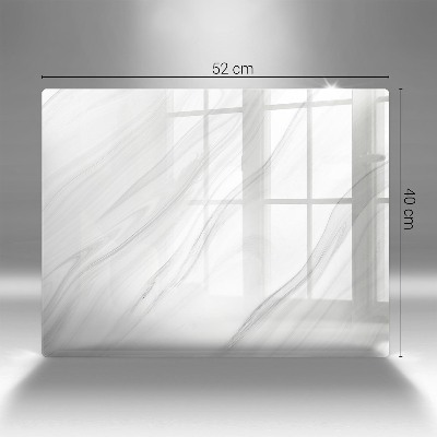 Dessous de bougie rectangulaire Marbre délicat