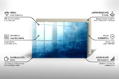 Dessous de bougie rectangulaire Contexte abstrait