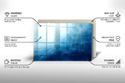 Dessous de bougie rectangulaire Contexte abstrait