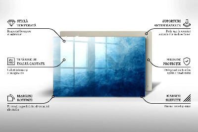 Dessous de bougie rectangulaire Contexte abstrait
