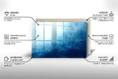 Dessous de bougie rectangulaire Contexte abstrait