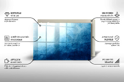 Dessous de bougie rectangulaire Contexte abstrait