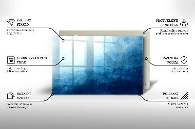 Dessous de bougie rectangulaire Contexte abstrait