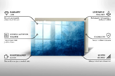 Dessous de bougie rectangulaire Contexte abstrait