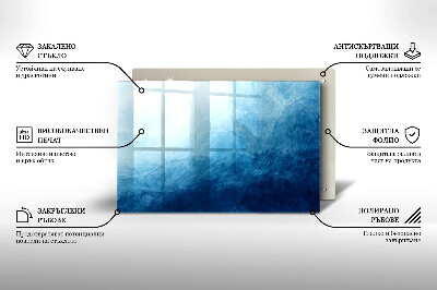 Dessous de bougie rectangulaire Contexte abstrait