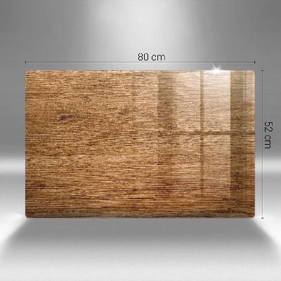 Dessous de bougie rectangulaire Texture de planche de bois