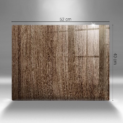 Dessous de bougie rectangulaire Texture du bois