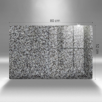 Dessous de bougie rectangulaire Texture de pierre