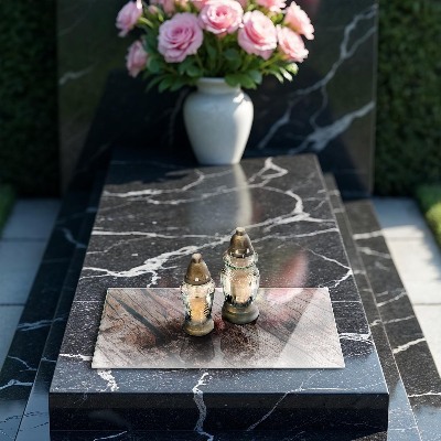 Dessous de bougie rectangulaire Structure en bois