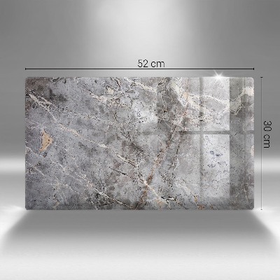 Dessous de bougie rectangulaire Texture de pierre