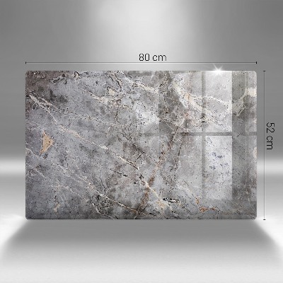 Dessous de bougie rectangulaire Texture de pierre