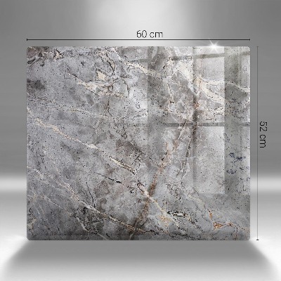 Dessous de bougie rectangulaire Texture de pierre