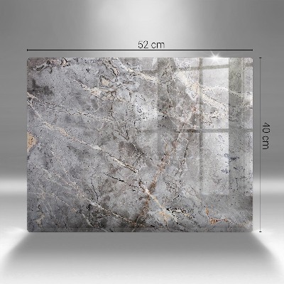 Dessous de bougie rectangulaire Texture de pierre