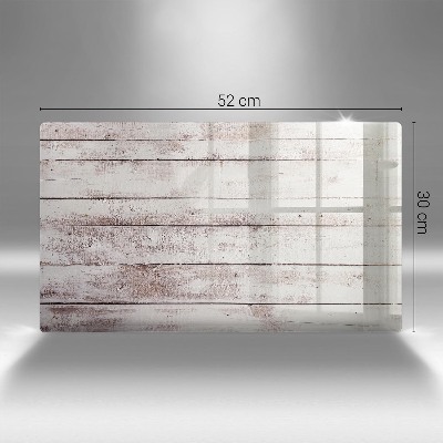 Dessous de bougie rectangulaire Vieilles planches de bois