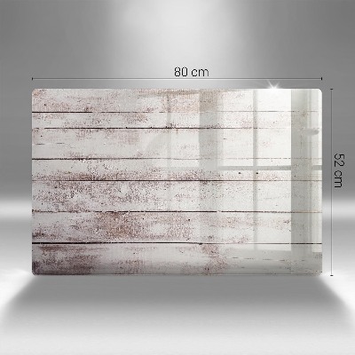 Dessous de bougie rectangulaire Vieilles planches de bois