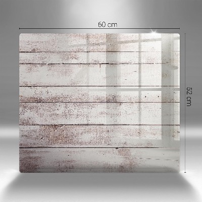 Dessous de bougie rectangulaire Vieilles planches de bois