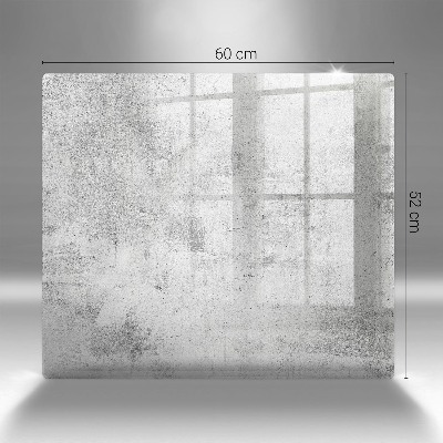 Dessous de bougie rectangulaire Texture du béton