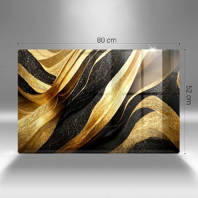 Dessous de bougie rectangulaire Abstraction élégante