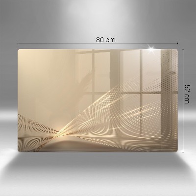 Dessous de bougie rectangulaire Abstraction moderne