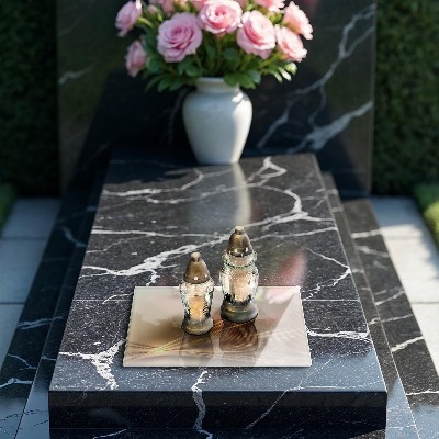 Dessous de bougie rectangulaire Abstraction moderne