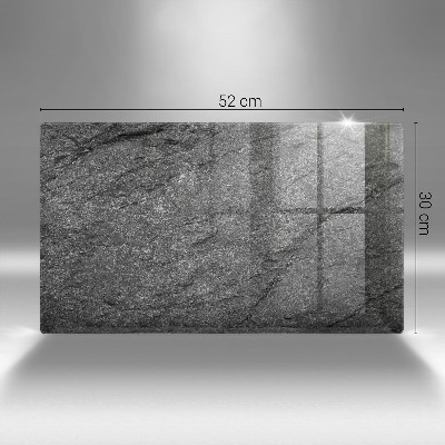 Dessous de bougie rectangulaire Texture de pierre