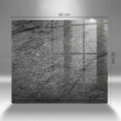 Dessous de bougie rectangulaire Texture de pierre