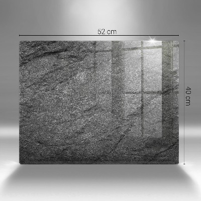 Dessous de bougie rectangulaire Texture de pierre