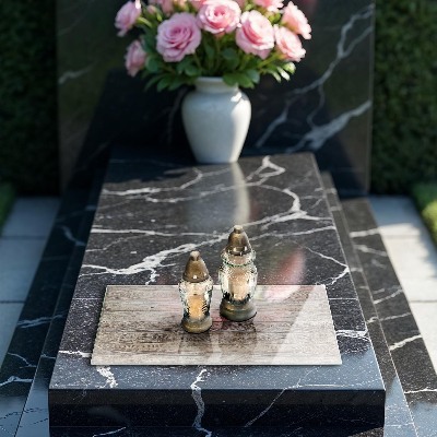 Dessous de bougie rectangulaire planches de bois