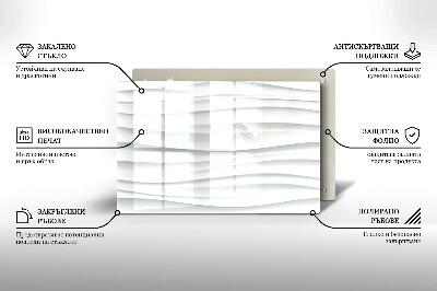 Dessous de bougie rectangulaire Structure moderne