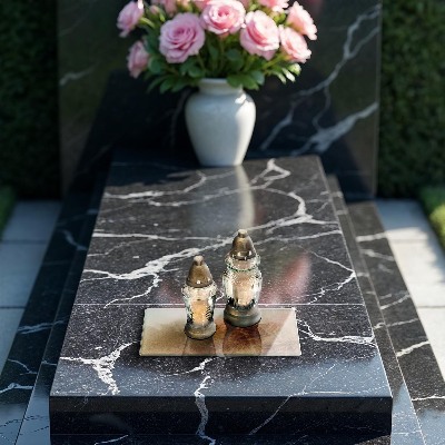 Dessous de bougie rectangulaire Sable