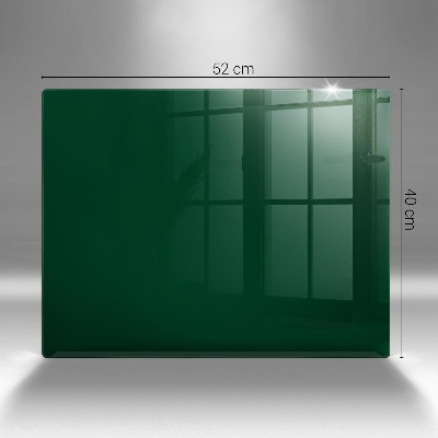 Dessous de bougie rectangulaire Couleur verte