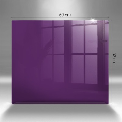 Dessous de bougie rectangulaire Violet
