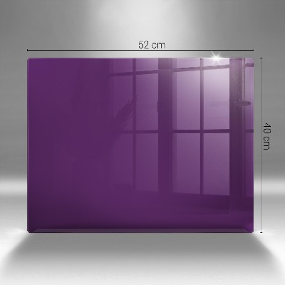 Dessous de bougie rectangulaire Violet