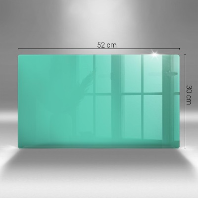 Dessous de bougie rectangulaire Couleur verte
