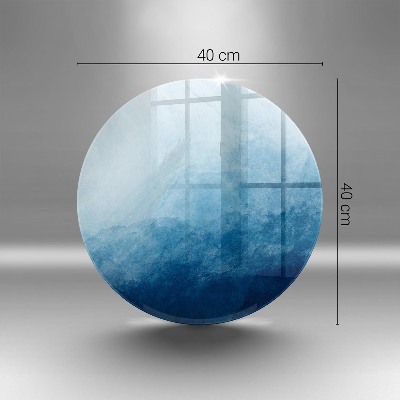 Dessous de bougie rond Contexte abstrait