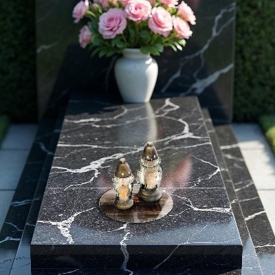 Dessous de bougie rond Texture de planche de bois