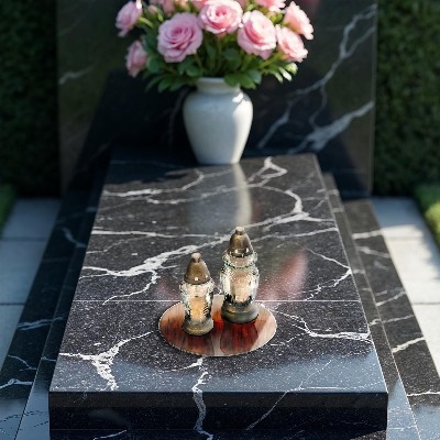 Dessous de bougie rond planches de bois