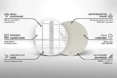 Dessous de bougie rond Panneaux lumineux modernes