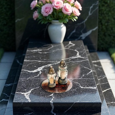 Dessous de bougie rond Texture de planche de bois